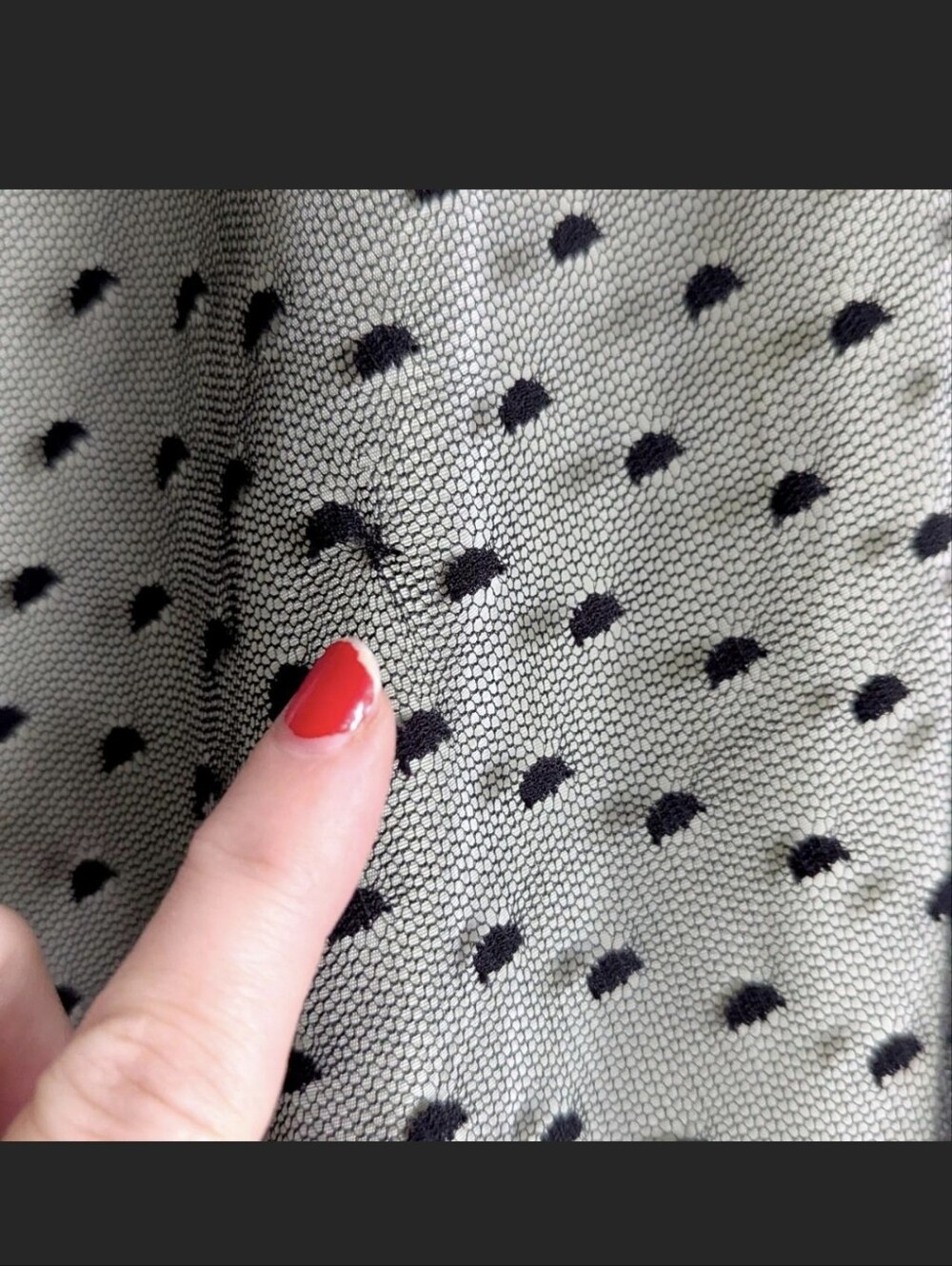 Scott McClintok vintage 90's pale seafoam green and black polka dot Dress - Picture 7 of 7